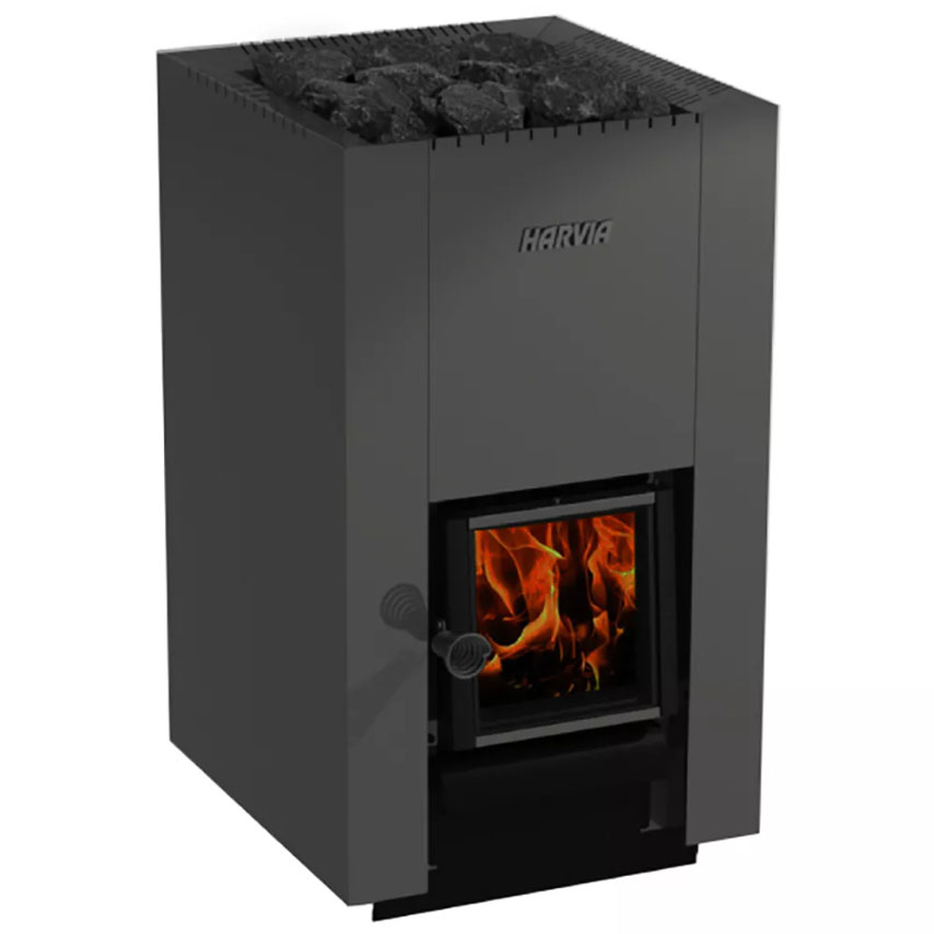Дровяная печь Harvia Legend 240 DUO Black