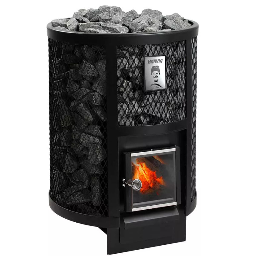 Дровяная печь Harvia Legend 240 DUO Black