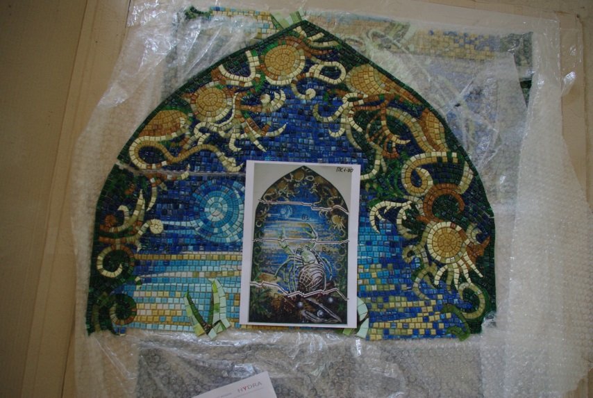 мозаика в хамаме  